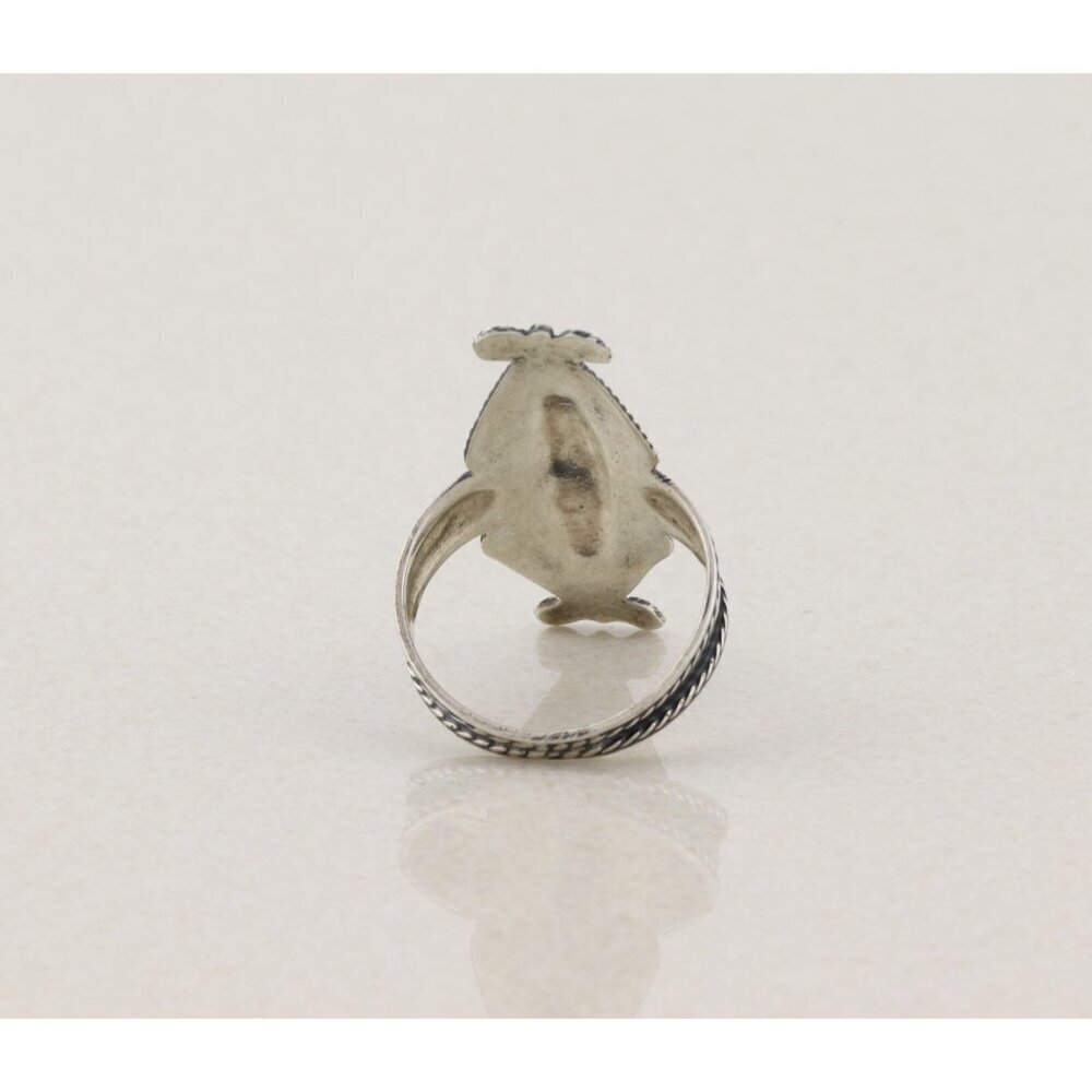 Sterling Silver Ring Swirl Rope Design Size 10 - Picture 7 of 7